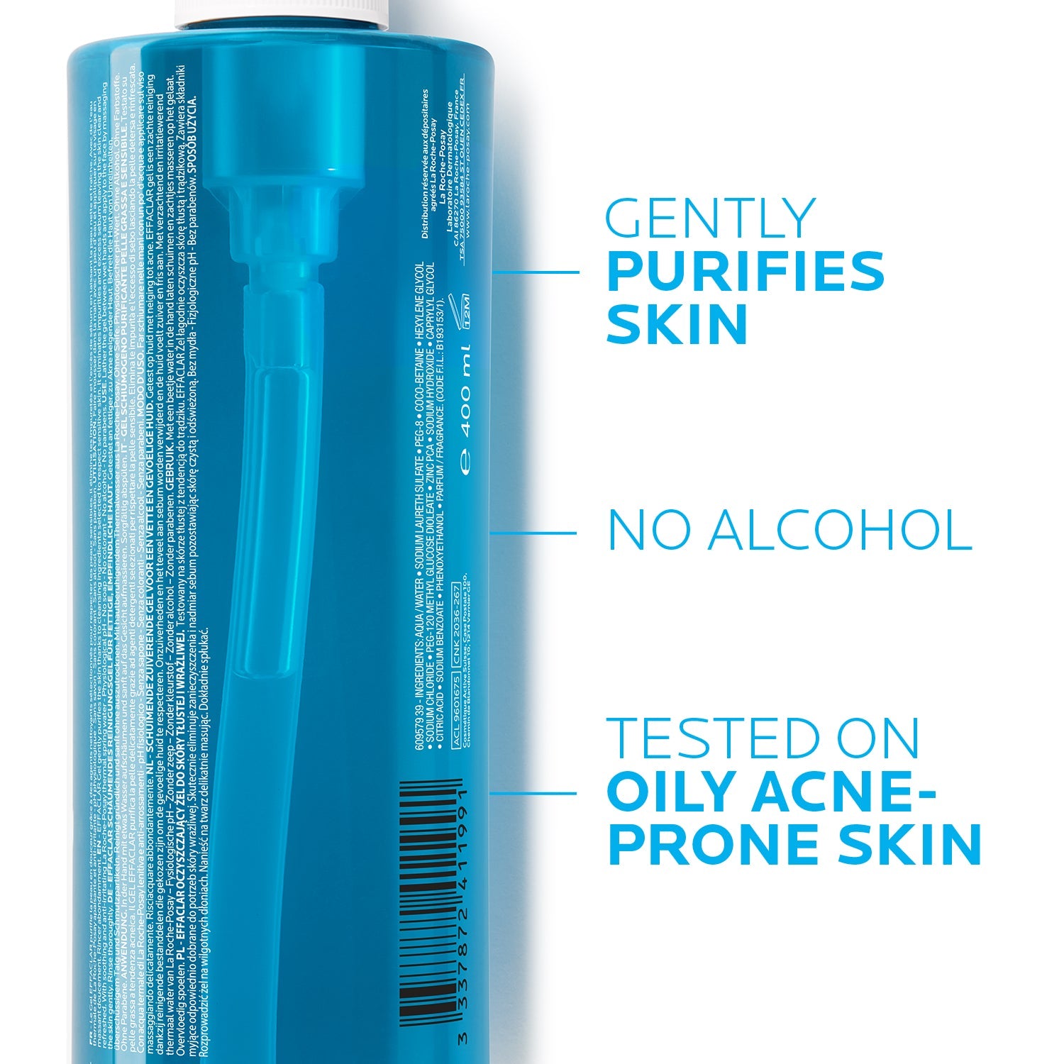 LRP Effaclar Purifying Foaming Gel _  Sensitive Skin - LaGlema
