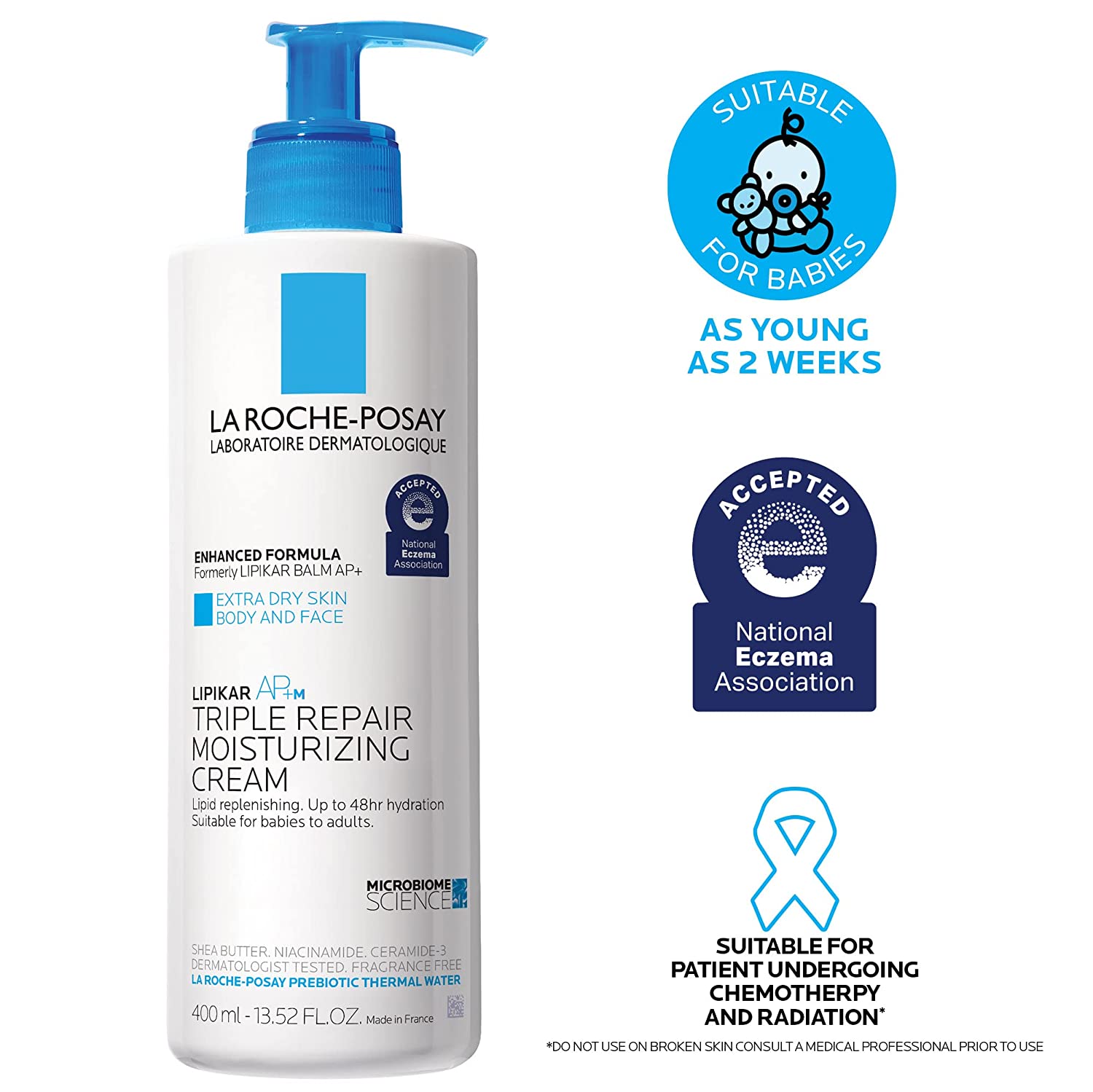 LA ROCHE-POSAY Laboratoire Dermatologique Enhance Formula Moisturizing Cream