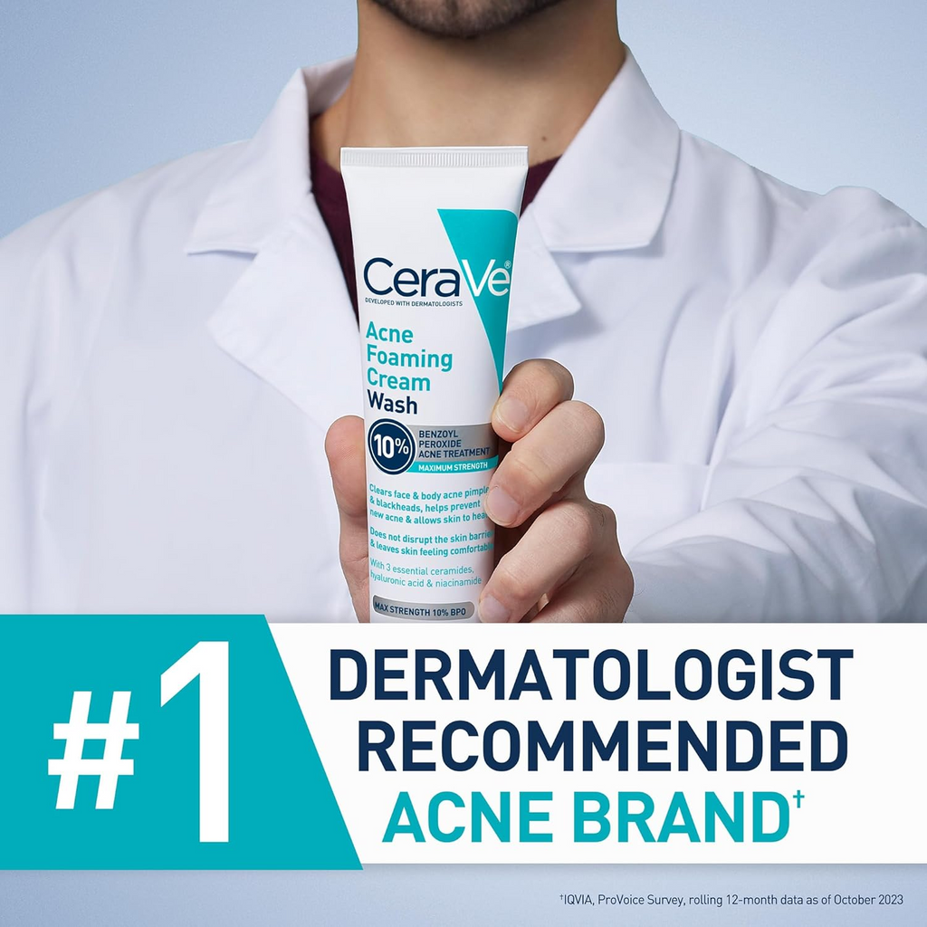 CeraVe Acne Foaming Cream Wash 150mL