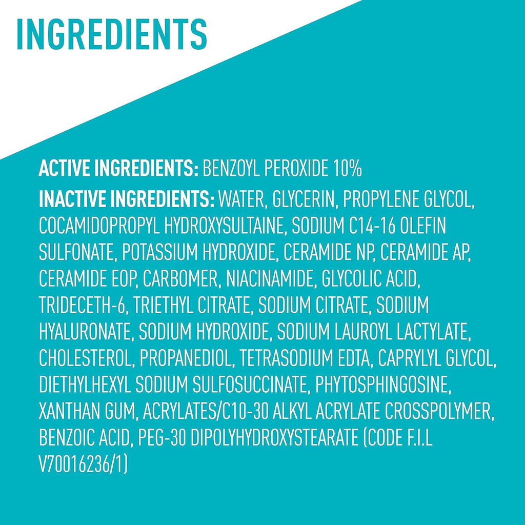 CeraVe Acne Foaming Cream Wash 150mL