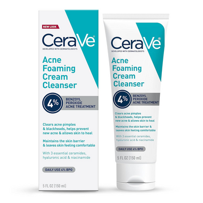 CeraVe Acne Foaming Cream Cleanser 150mL