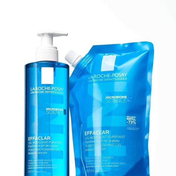 LA ROCHE-POSAY EFFACLAR GEL MOUSANT PURIFYING FOAMING GEL Purifying Foaming Gel Cleanser 400ml - LaGlema