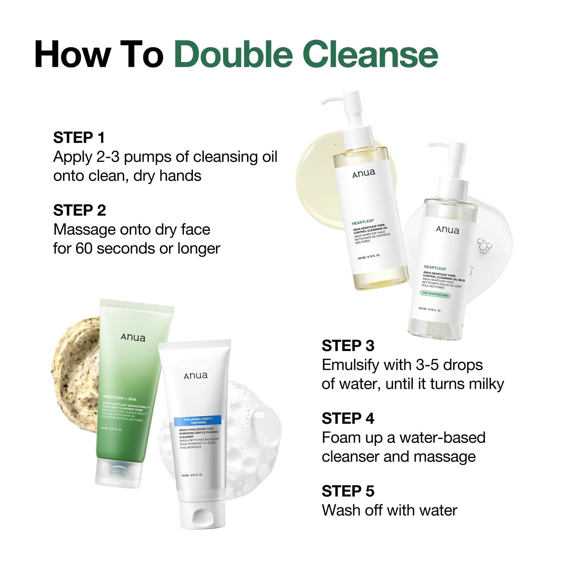 Anua Heartleaf Pore Control Cleansing Oil 200ml