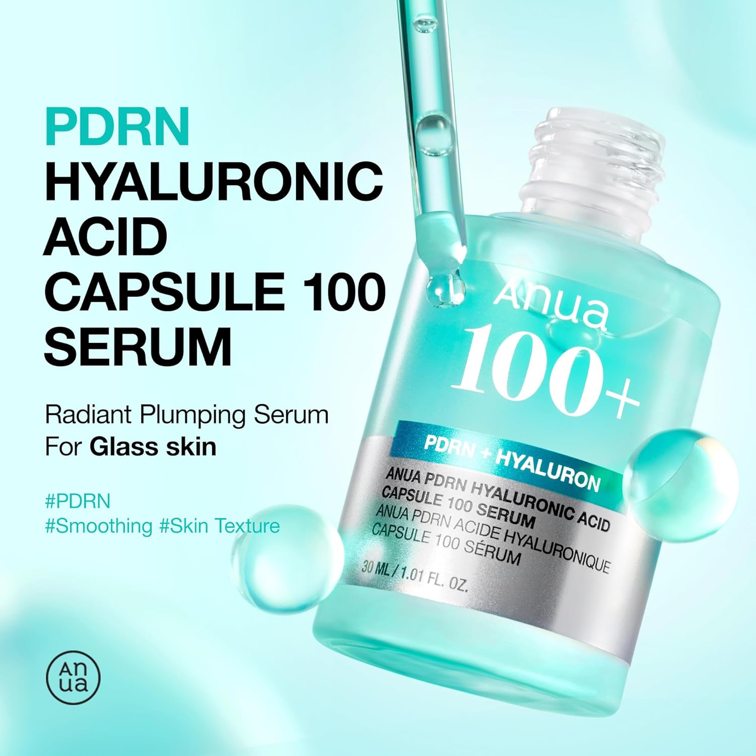 Anua PDRN + Hyaluronic Acid Capsule 100 Serum - 30ml