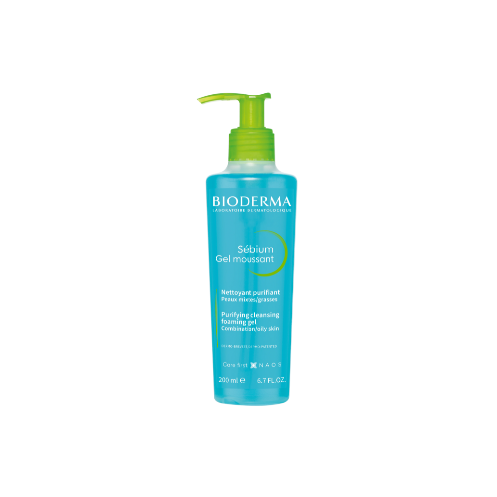 BIODERMA SEBIUM GEL MOUSSANT PURIFYING CLEANSING FOAM GEL 500ml
