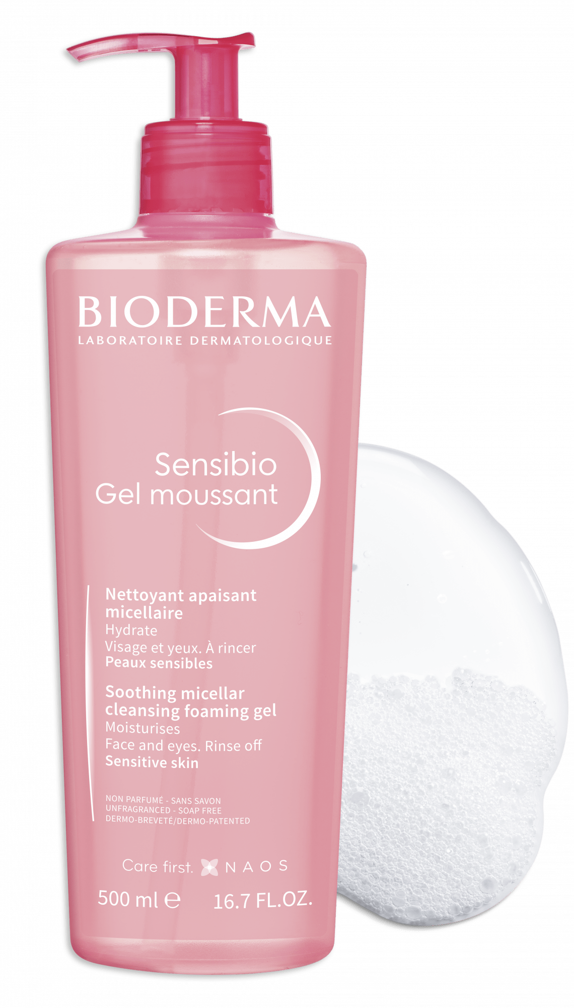 Bioderma Sensibio Cleansing Gel Moussant 500ml