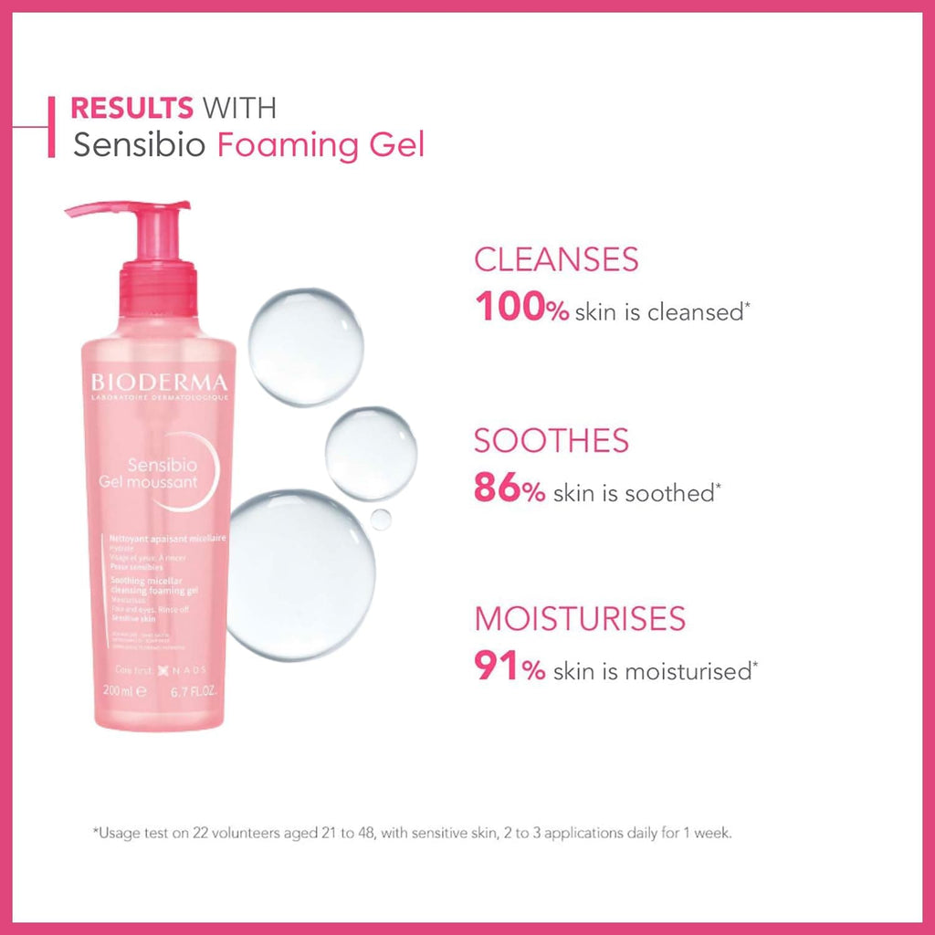 Bioderma Sensibio Cleansing Gel Moussant 500ml