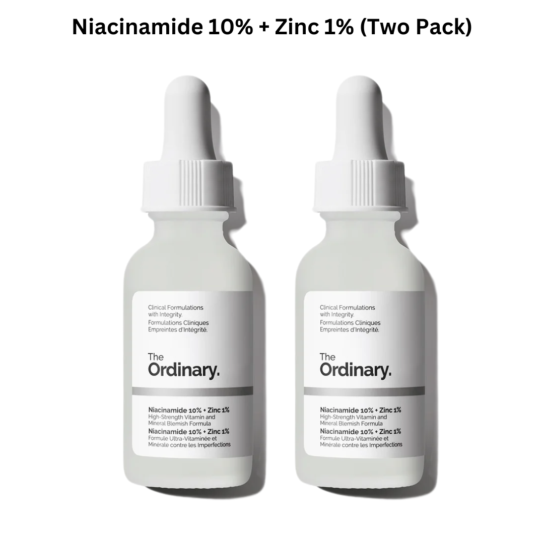 Ordinary Niacinamide 10% + Zinc 1% (Two Pack)