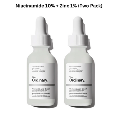 Ordinary Niacinamide 10% + Zinc 1% (Two Pack)